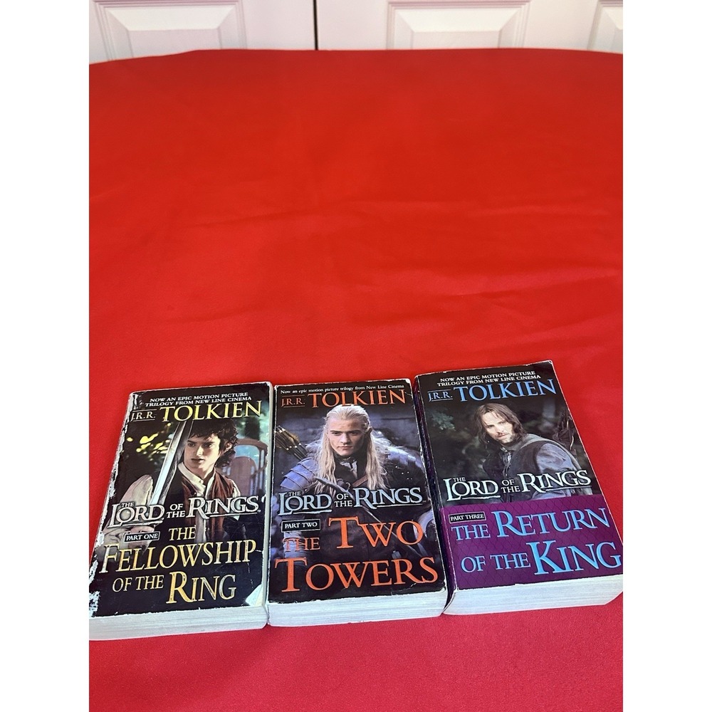 Lord of the Rings Set Books 1-3